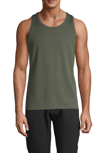 M Structured Tank – Northern Green