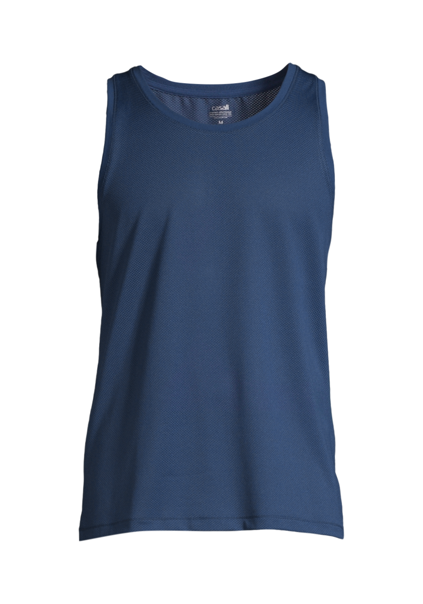 M Structured Tank – Steady Blue