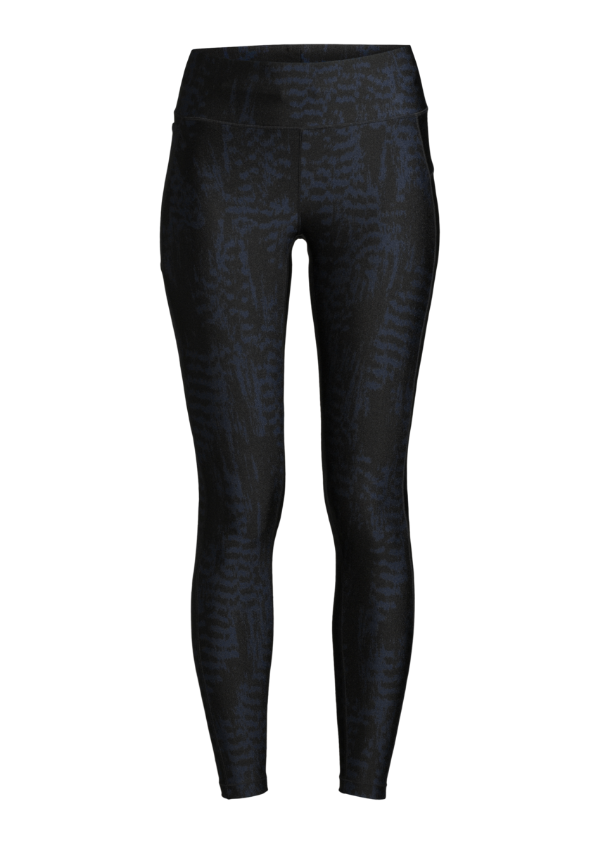 Iconic Printed 7/8 Tights – Black
