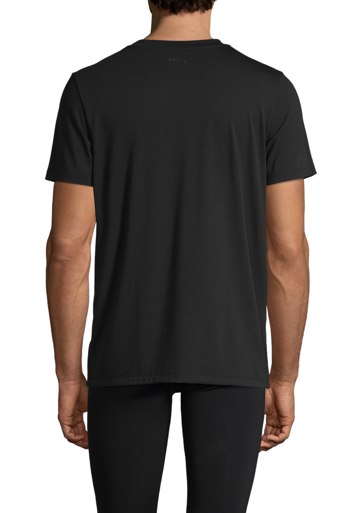M Logo Tee - Black