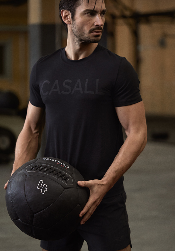 M Logo Tee - Black