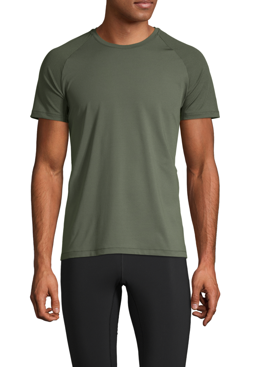 M Structured Tee – Northern Green