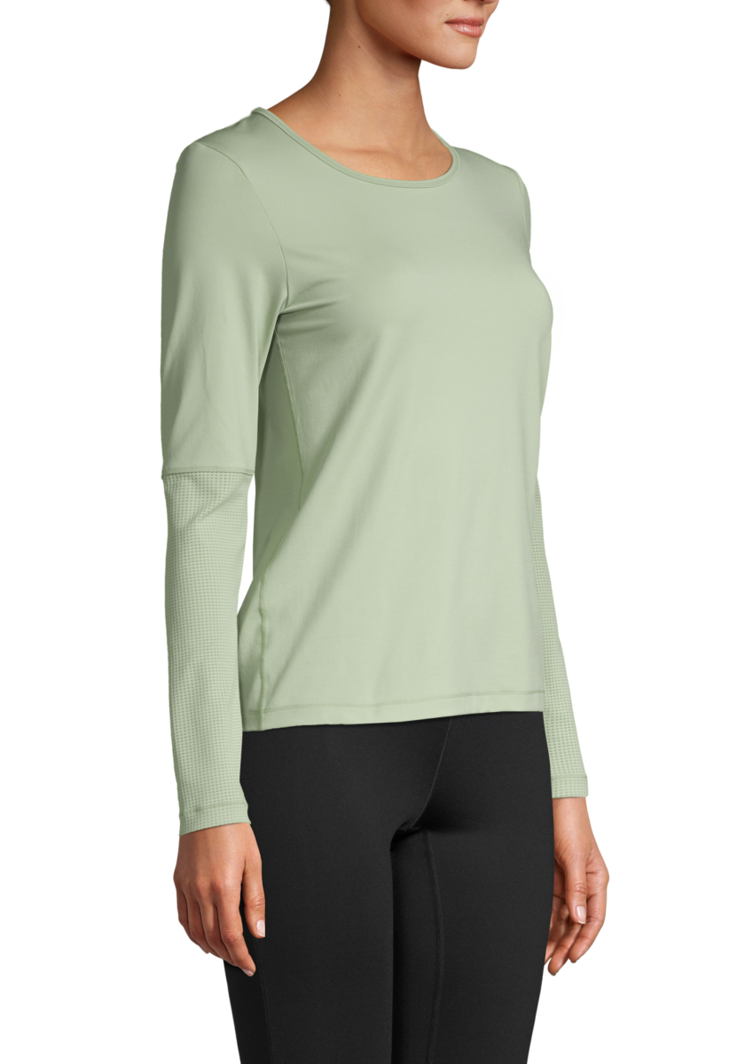 Essential Long Sleeve with Mesh Insert