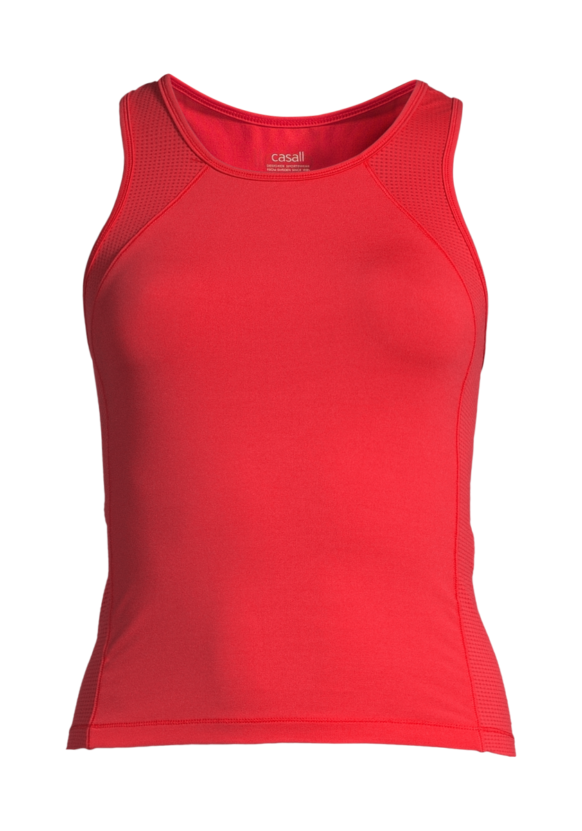 Iconic Summer Racerback – Impact Red