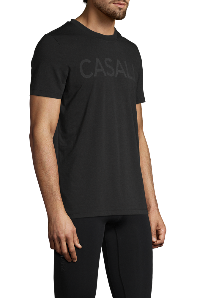M Logo Tee - Black