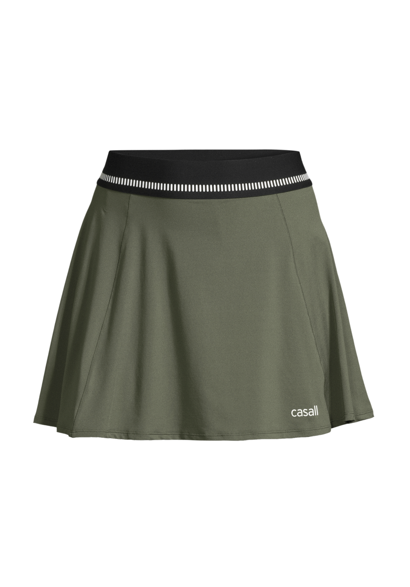 Court Elastic Skirt – Northern Green