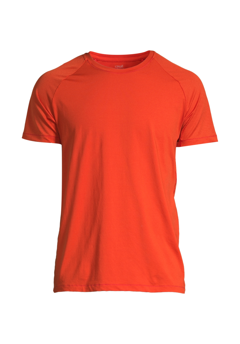 M Structured Tee – Intense Orange