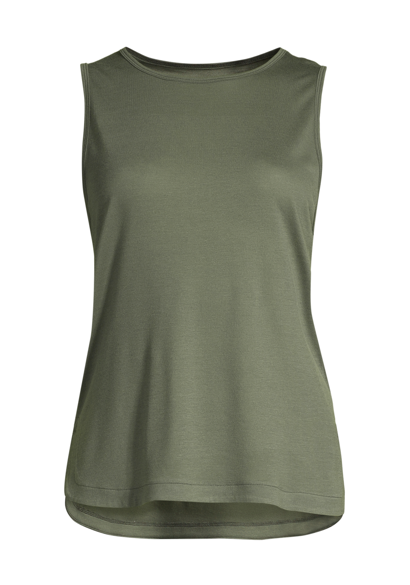 Drapy Muscle Tank – Northern Green