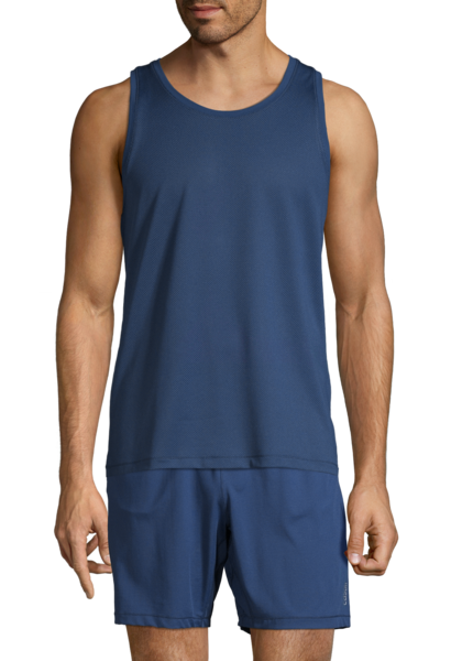 M Structured Tank – Steady Blue