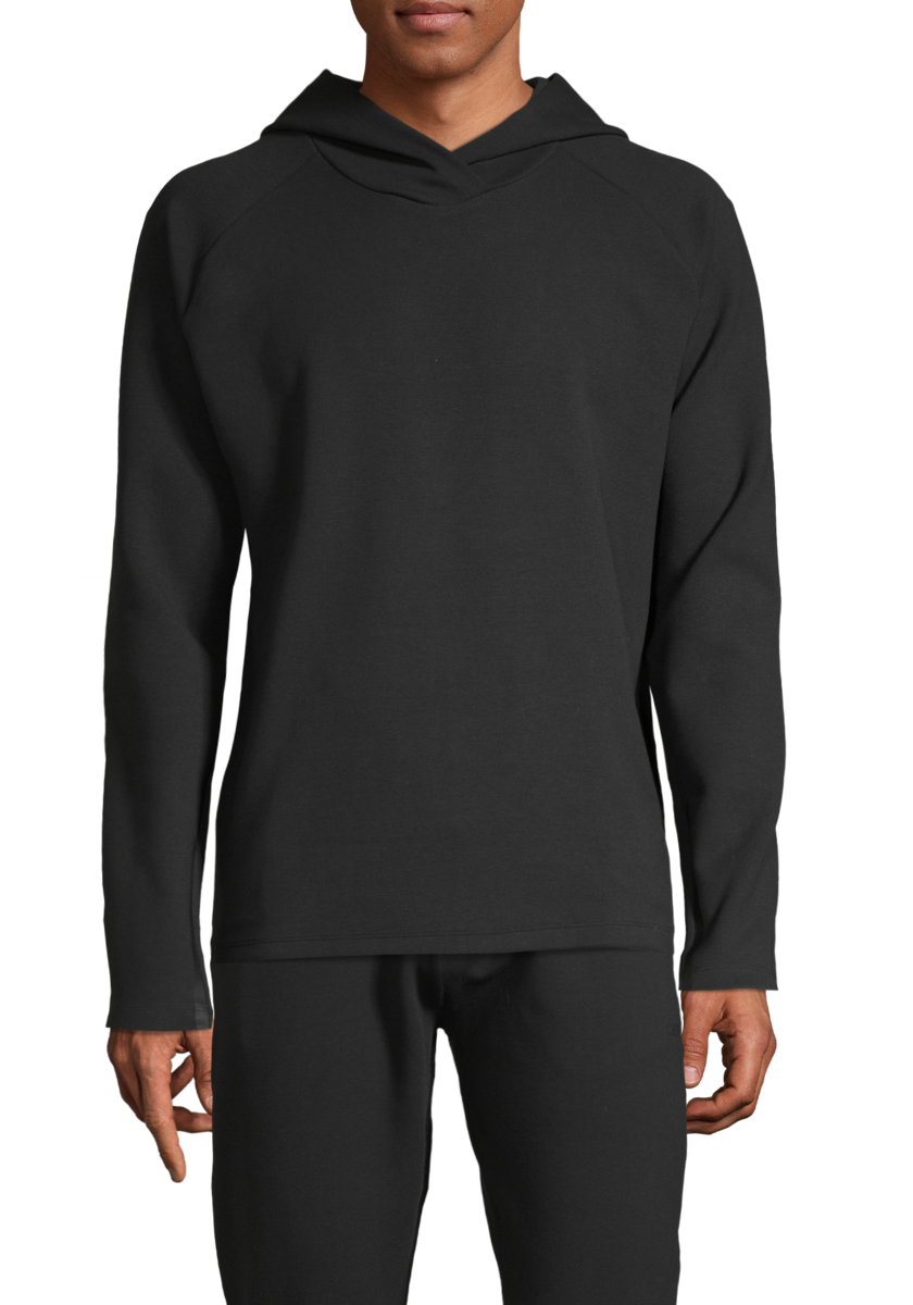 M Double Knit Hoodie - Black