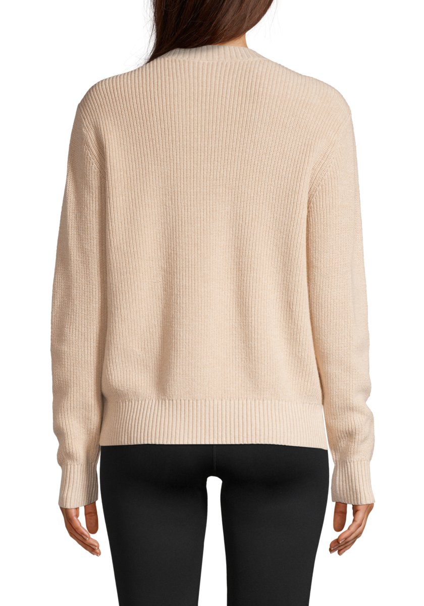 Knitted Logo Sweater – Warm Melange