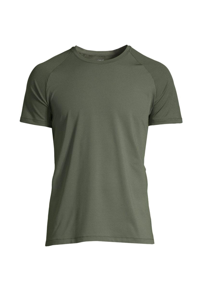 M Structured Tee – Northern Green